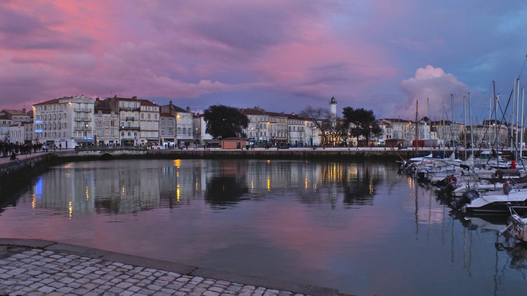 la rochelle havenstad west frankrijk atlantische oceaan ile