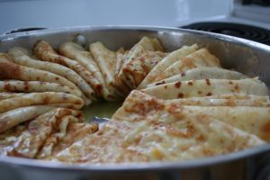 recept crêpes suzette