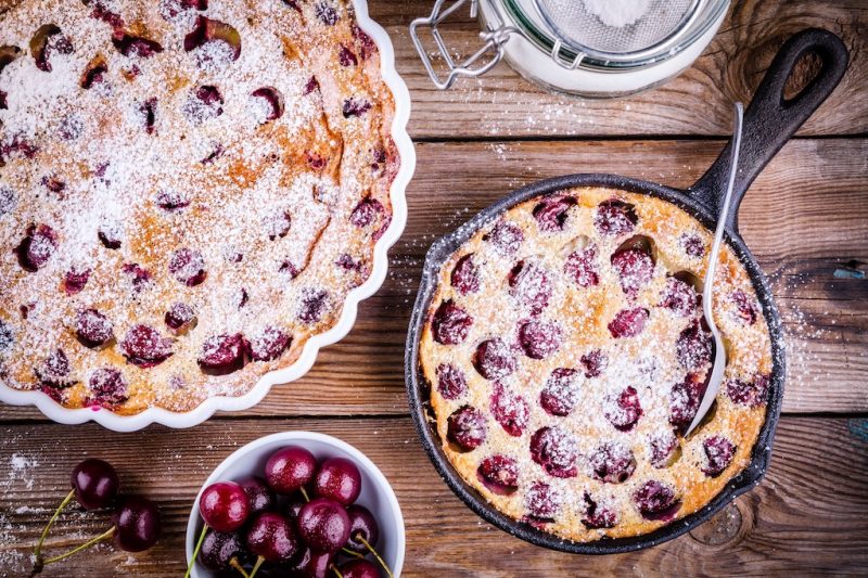 kersenclafoutis