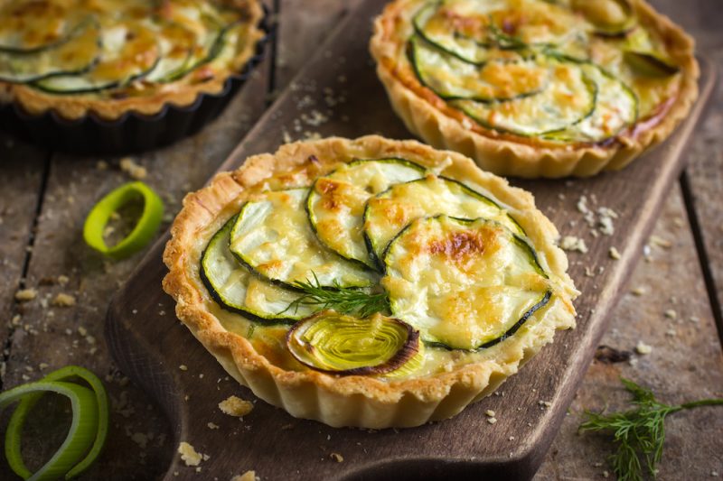 tartelette courgette