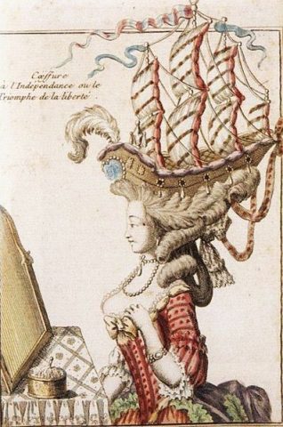 pruik marie antoinette pruik marie antoinette