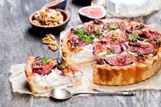 quiche vijgen geitenkaas
